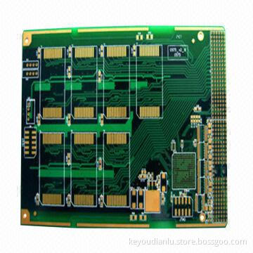 Green Solder Mask Gold-Plated Multilayer PCB